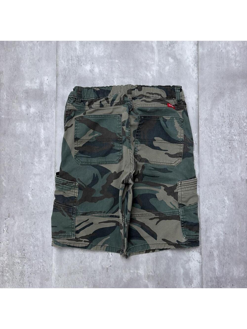 Y2K Camo Wrangler Grunge Baggy Skater Cargo Shorts